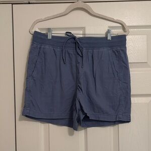 Women's Blue Casual Shorts